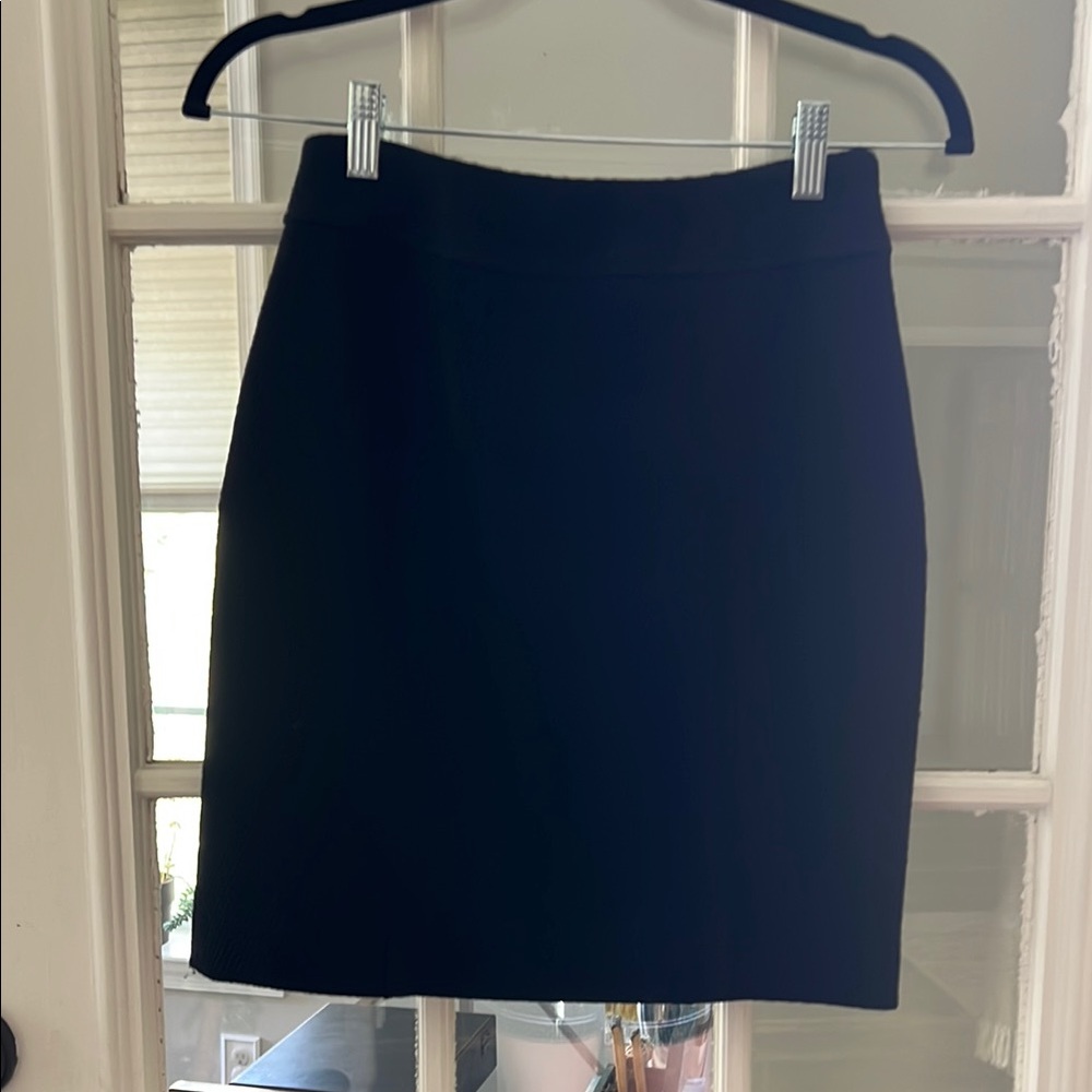 Jones New York Blue Pencil Skirt Knee-Length Work